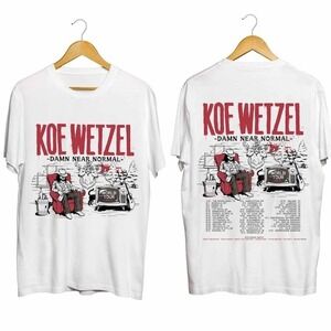 Koe Wetzel  Damn Near Normal World Tour 2024 Shirt Koe Wetzel Shirt-2 Sided
